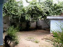 appartment's courtyard