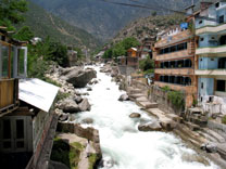 up the river