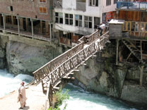 wooden bridge