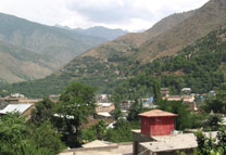 view from Madyan Guesthouse